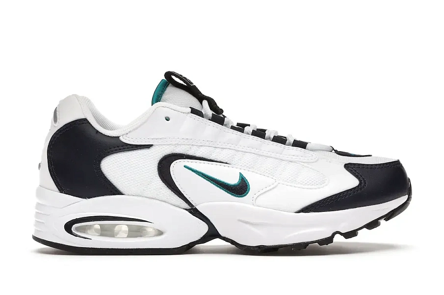 Фото № 1 с приближением к товару «‎Nike Air Max Triax 96 White Deep Emerald Obsidian»