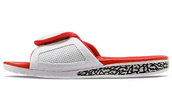Air Jordan Hydro 3 'Fire Red' WhiteRed - 1
