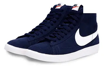 Nike WMNS Blazer Mid Vintage Suede BlueWhite - 5