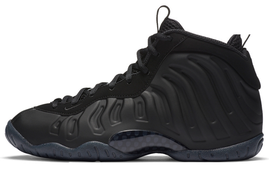 Фото № 1 с приближением к товару «‎Nike Little Posite One GS 'Anthracite' BlackWolf GreyAnthraciteBlack»