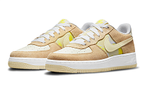 Фото № 3 с приближением к товару «‎Nike Air Force 1 Low (GS) "Lemon Drop" WhitePink»