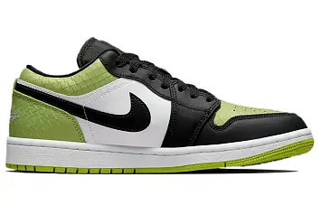Nike Air Jordan 1 Low "Vivid Green Snakeskin" - 2