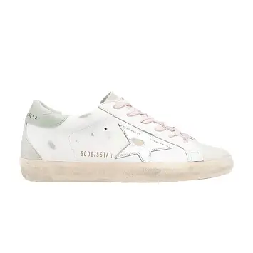 Golden Goose Women's Superstar White Ice Silver Aquamarine - 1