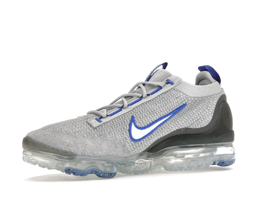 Фото № 2 с приближением к товару «‎Nike Air VaporMax 2021 Flyknit Grey Blue»