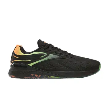 Reebok Nano X5 Edge Black Arena Orange Digital Lime - 1