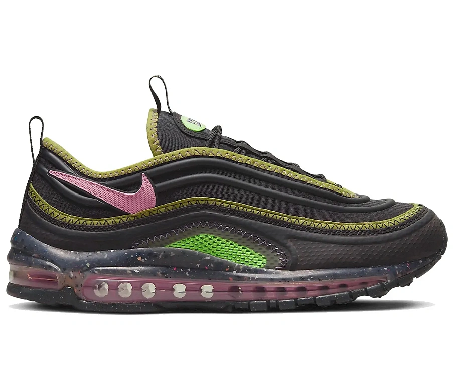 Фото № 1 с приближением к товару «‎Nike Air Max 97 Terrascape Black Elemental Pink Lime»