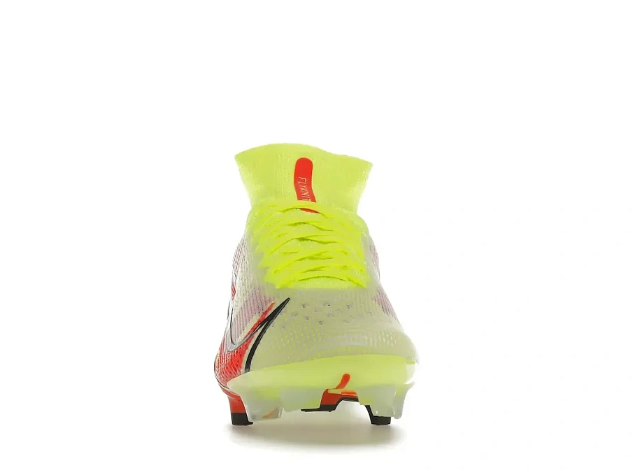 Фото № 2 с приближением к товару «‎Nike Mercurial Superfly 8 Elite FG Volt Black Bright Crimson»