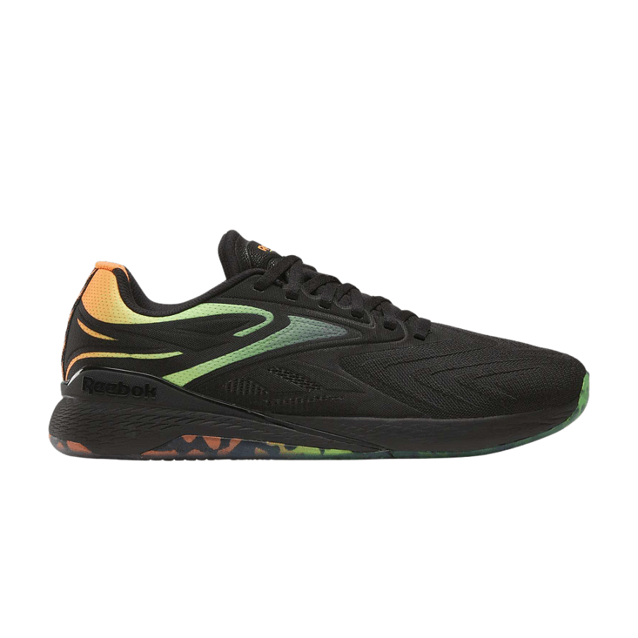 Фото № 1 с приближением к товару «‎Reebok Nano X5 Edge Black Arena Orange Digital Lime»