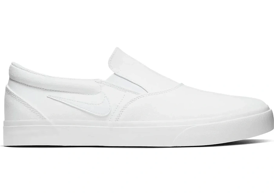 Фото № 1 с приближением к товару «‎Nike SB Charge Slip White»