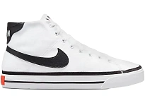Фото № 1 с приближением к товару «‎Nike Court Legacy Canvas Mid White»