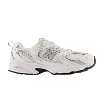 Фото № 1 с приближением к товару «‎New Balance 530 Little Kid Wide White Silver»