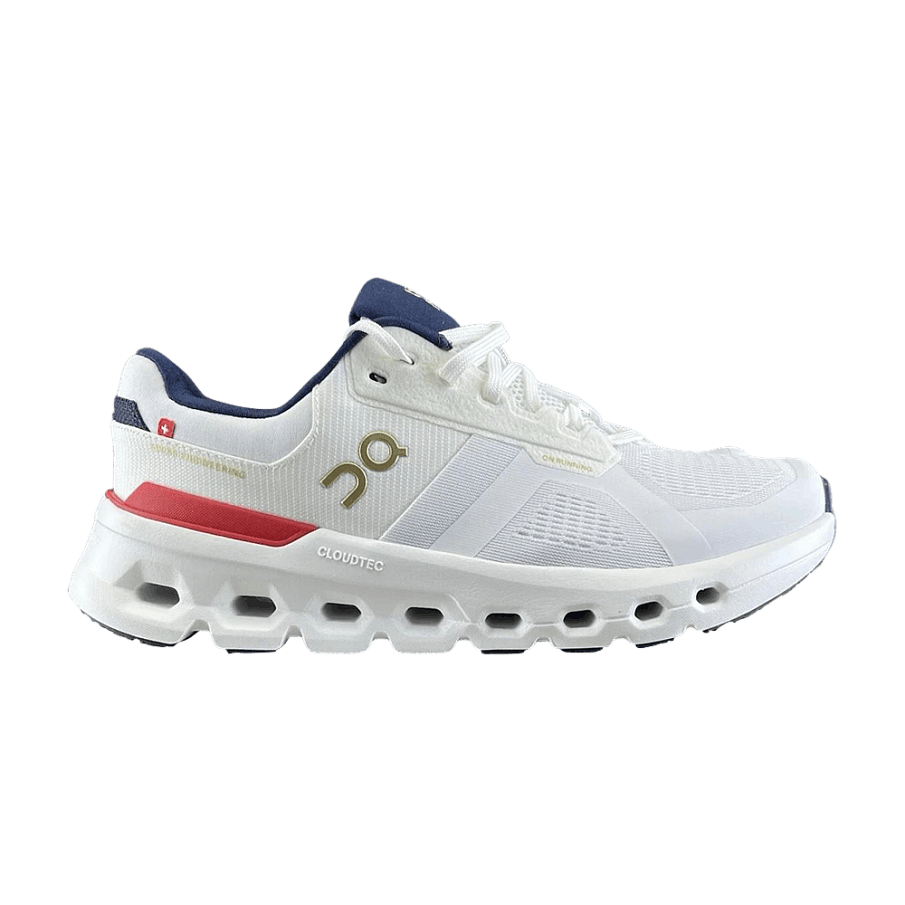 Фото № 1 с приближением к товару «‎ON Cloudrunner 2 White Red Navy»