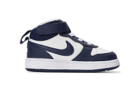 Фото № 2 с приближением к товару «‎Nike (TD) Court Borough Mid 2 BlueWhite»