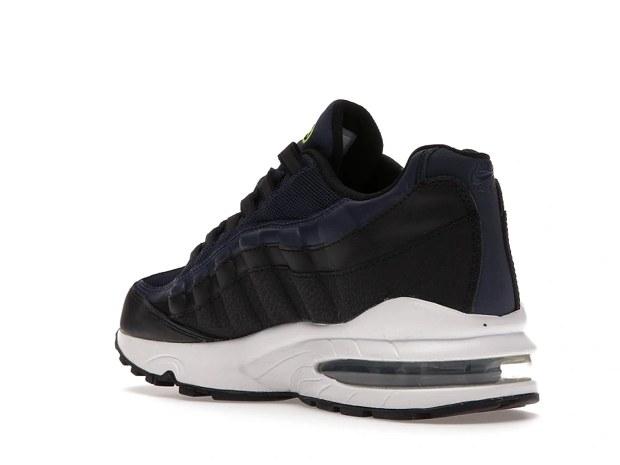 Фото № 5 с приближением к товару «‎Nike Air Max 95 Black Midnight Navy »