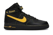 Фото № 1 с приближением к товару «‎Nike Air Force 1 High Vlone Black University Gold»