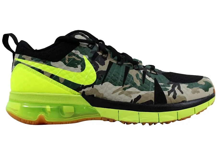 Фото № 1 с приближением к товару «‎Nike Air Max TR180 AMP Black/Volt-Gum Med Brown»