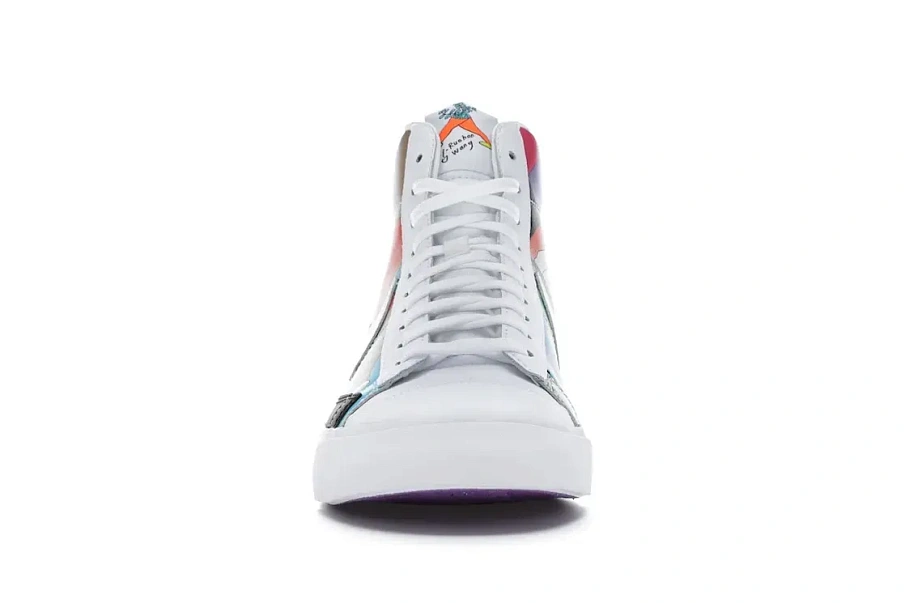Фото № 2 с приближением к товару «‎Nike Blazer Mid 77 Flyleather Ruohan Wang»