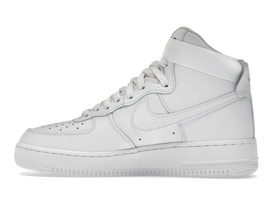 Фото № 6 с приближением к товару «‎Nike Air Force 1 High Triple White »