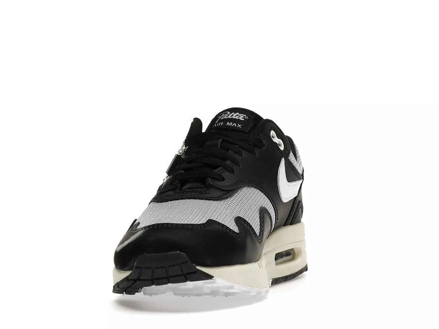 Фото № 2 с приближением к товару «‎Nike Air Max 1 Patta Waves Black (with Bracelet)»