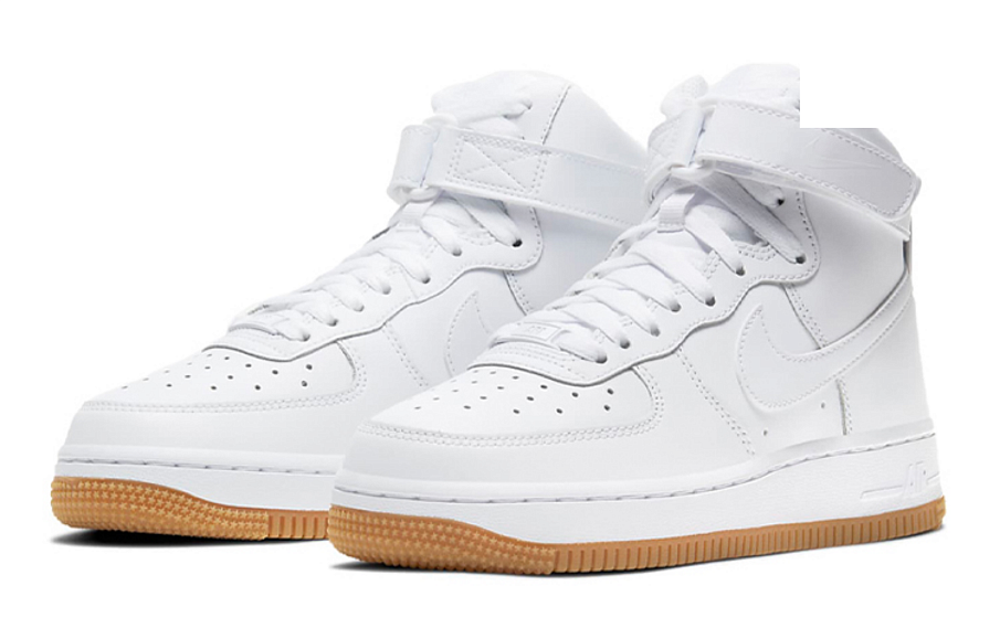 Фото № 3 с приближением к товару «‎Nike Air Force 1 High (GS) White»