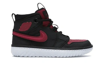 Jordan 1 High React Black Noble Red - 1