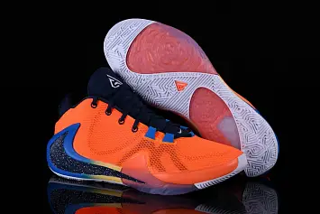 Nike Zoom Freak 1 Bros Total Antetokounbros Basketball Shoes Orange (BQ5422-800) - 1
