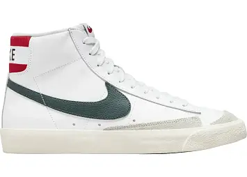 Nike Blazer Mid 77 Vintage Mismatched Basketball Leather Swooshes (DQ7777-100)