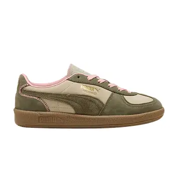 Puma Women's Palermo Lux Green Pink - 1