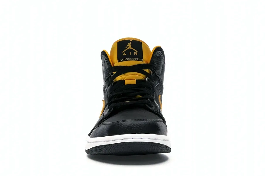 Фото № 2 с приближением к товару «‎Jordan 1 Mid Black University Gold»
