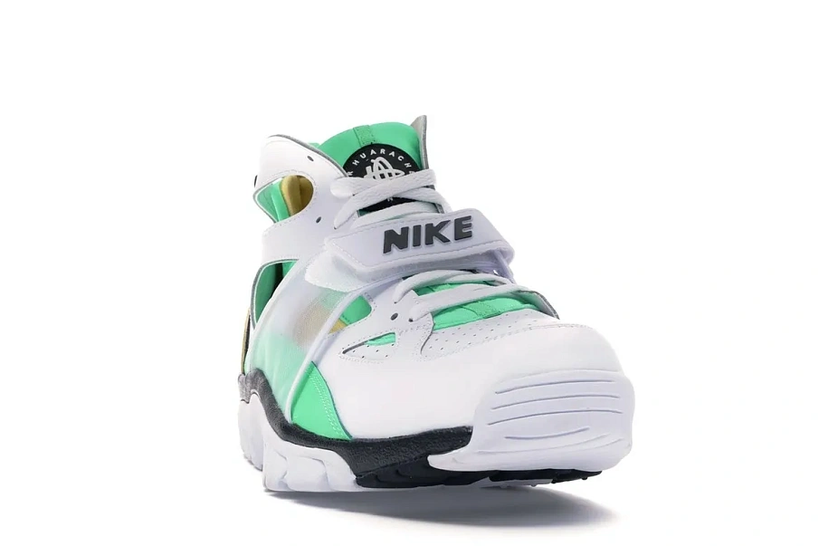 Фото № 3 с приближением к товару «‎Nike Air Trainer Huarache White Topaz Gold Electro Green»
