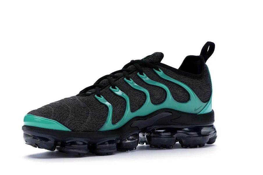 Фото № 2 с приближением к товару «‎Nike Air VaporMax Plus Black Clear Emerald»