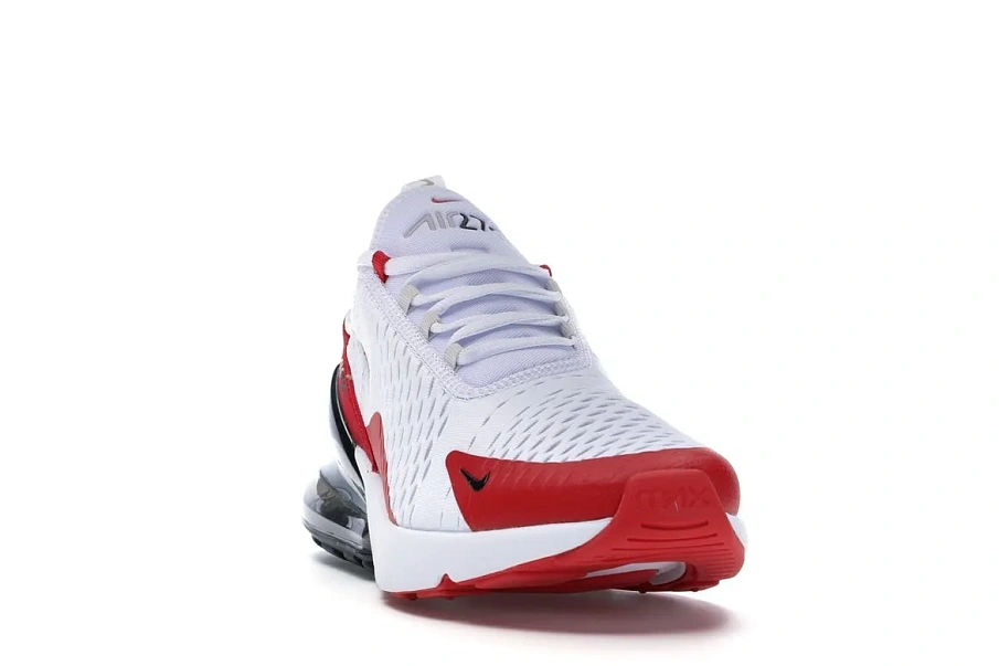 Фото № 2 с приближением к товару «‎Nike Air Max 270 White Anthracite University Red»