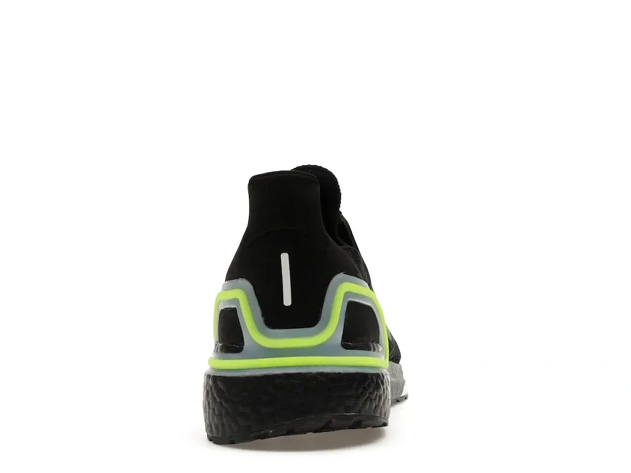 Фото № 4 с приближением к товару «‎adidas Ultra Boost 20 Core Black Signal Green»