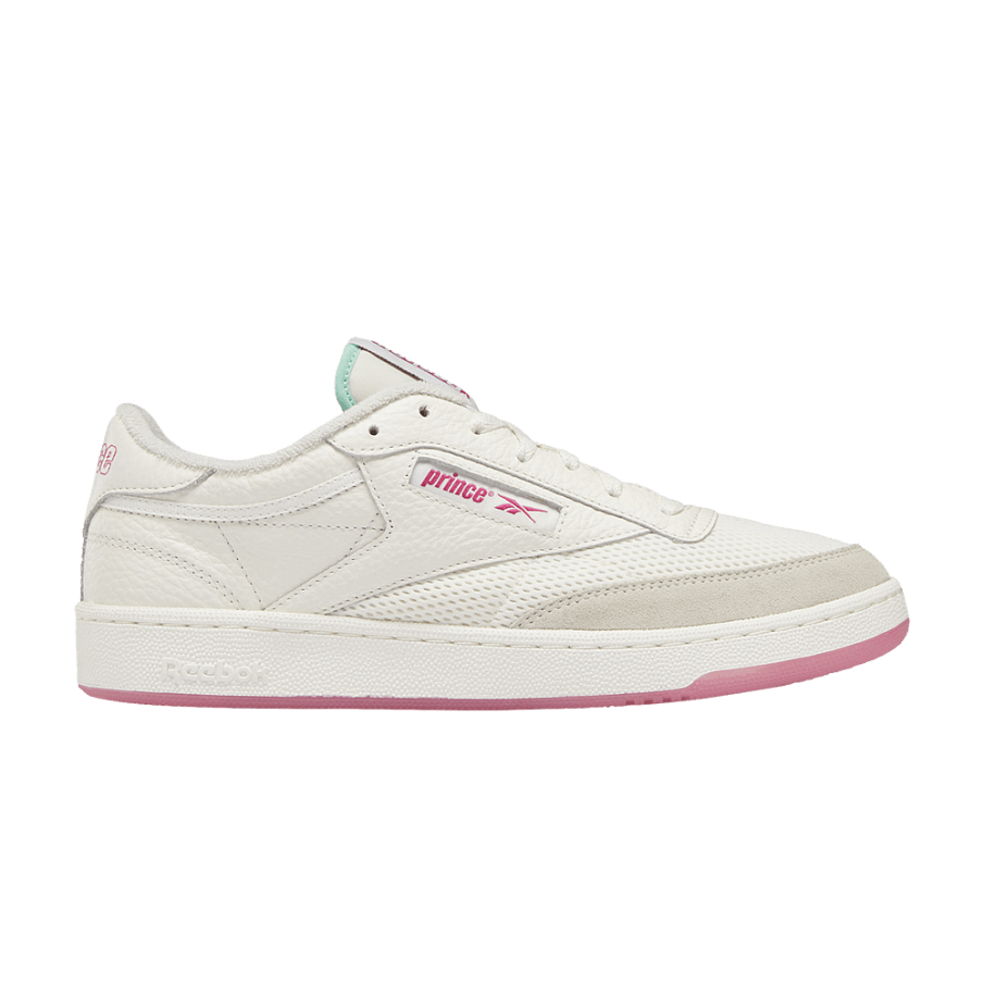 Фото № 1 с приближением к товару «‎Prince x Reebok Club C 85 Chalk Rose Rage»