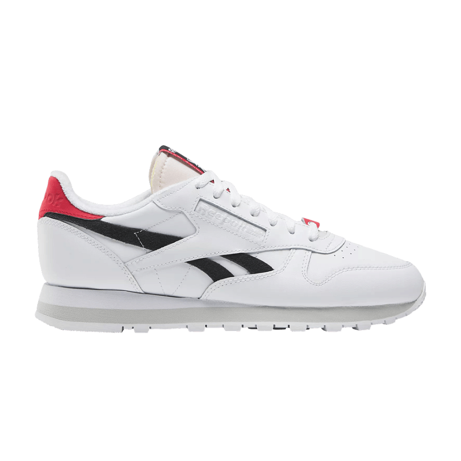 Фото № 1 с приближением к товару «‎Reebok Classic Leather White Black Vector Red»