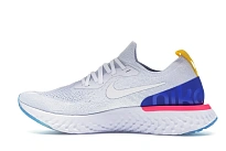 Фото № 5 с приближением к товару «‎Nike Epic React Flyknit White Racer Blue Pink Blast»