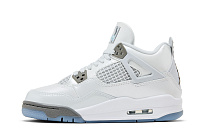 Фото № 4 с приближением к товару «‎Air Jordan 4 Retro GS Photon Dust Blue Chill»