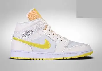 Nike Air Jordan 1 Mid Se Voltage Yellow - 1