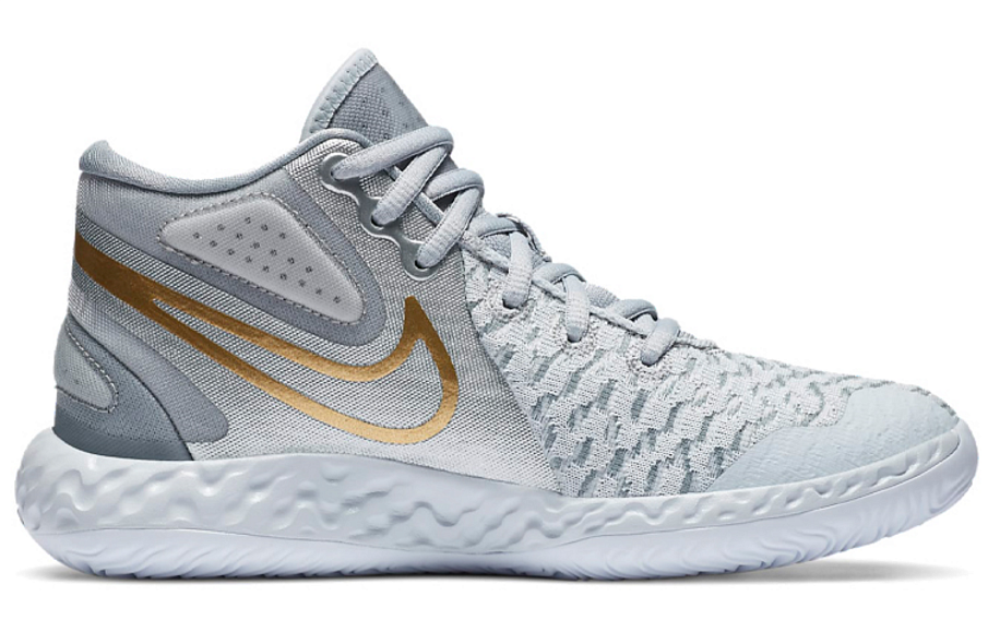 Фото № 2 с приближением к товару «‎Nike KD Trey 5 VIII (GS) GreyGolden»
