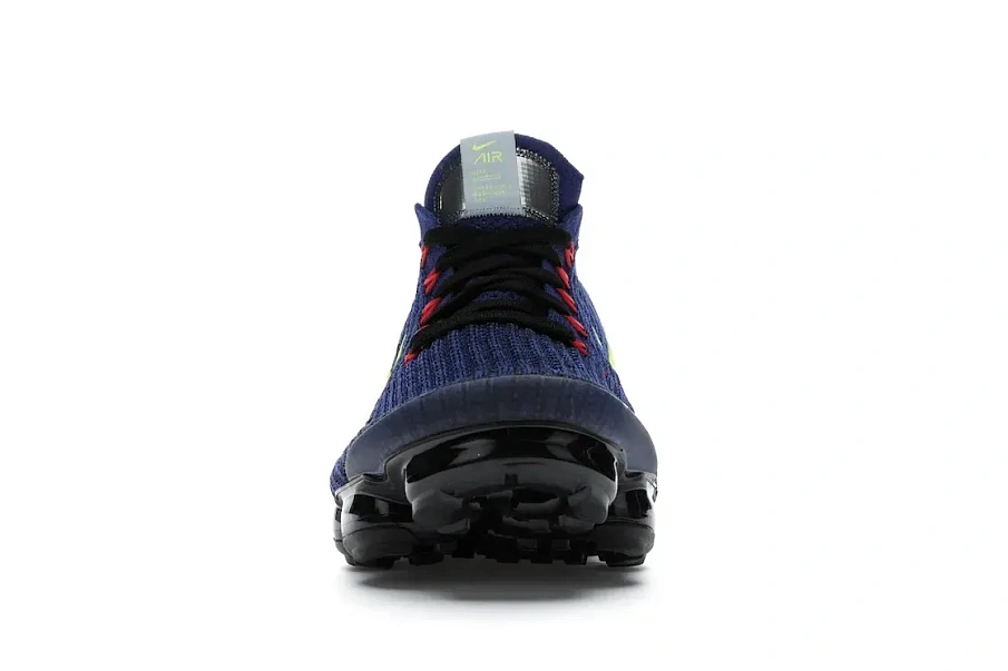 Фото № 2 с приближением к товару «‎Nike Air VaporMax Flyknit 3 Deep Royal Volt»