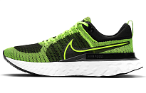 Фото № 1 с приближением к товару «‎Nike React Infinity Run FK 2 BlackWhiteGreen»
