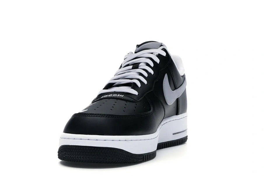 Фото № 4 с приближением к товару «‎Nike Air Force 1 Low Swoosh Pack Black»