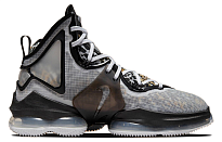 Фото № 2 с приближением к товару «‎Nike Lebron 19 EP "Leopard" Basketball Shoes BlackWhiteGray»