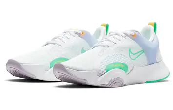Nike WMNS SuperRep Go 2 WhiteGreenBlue (CZ0612-135) - 4
