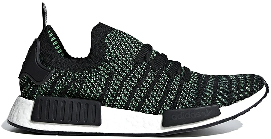 Фото № 1 с приближением к товару «‎adidas NMD R1 STLT Stealth Pack Noble Green»
