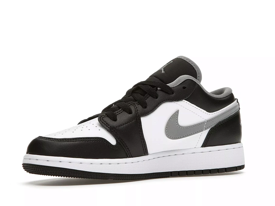 Фото № 6 с приближением к товару «‎Jordan 1 Low Black White Grey »