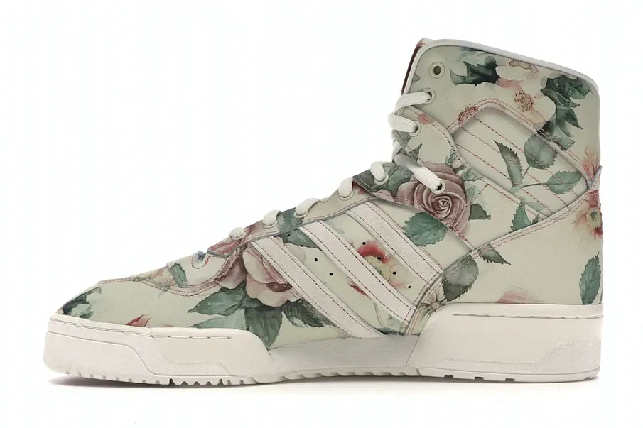 Фото № 3 с приближением к товару «‎adidas Rivalry Hi Eric Emanuel Floral»