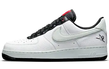 Nike Air Force 1 Low "Milky Stork" WhiteBlackWhite - 1