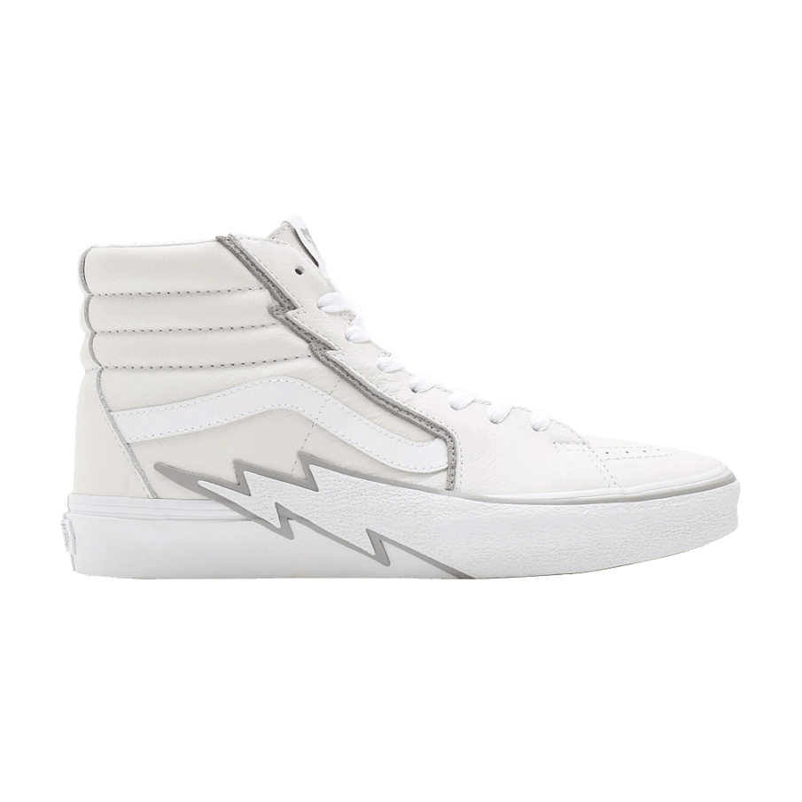 Фото № 1 с приближением к товару «‎Vans Sk8-Hi Bolt - White»