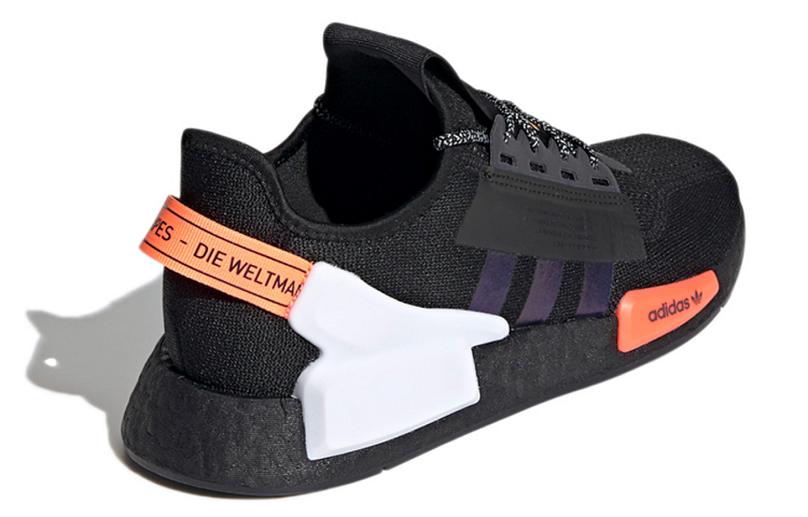 Фото № 4 с приближением к товару «‎adidas originals NmdR1 V2 BlackOrange»